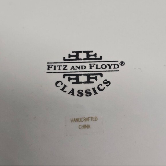 Fitz & Floyd Frosty Folks Snowmans Pillar Candle Holder Christmas Collectible - Picture 7 of 8